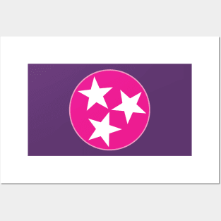 Tennessee TriStar - Plastic Pink Posters and Art